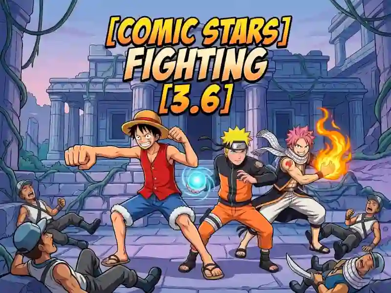 Leikur Comic Stars Fighting 3.6 á netinu
