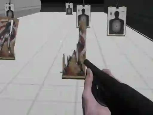 Leikur Shooting Range Simulator á netinu