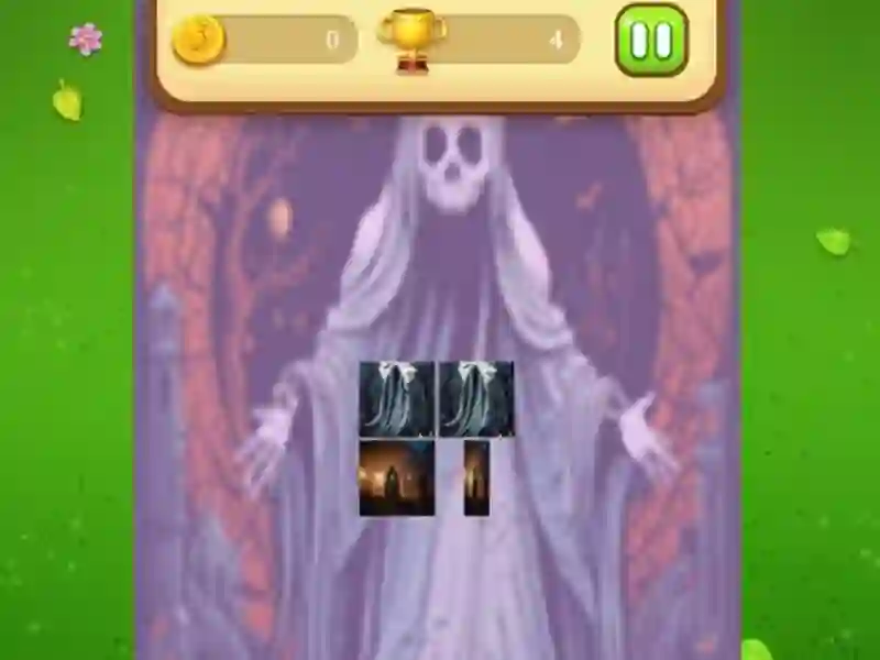 Leikur Ghost Memory Match á netinu