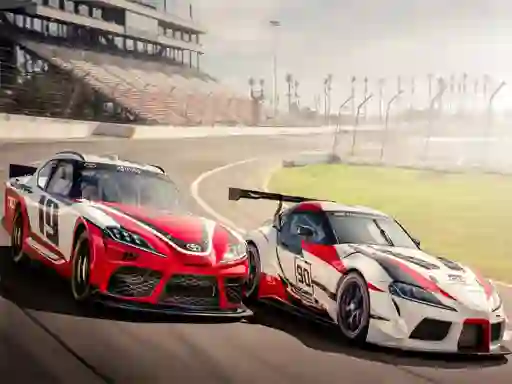 Leikur Racing Cars Puzzle á netinu