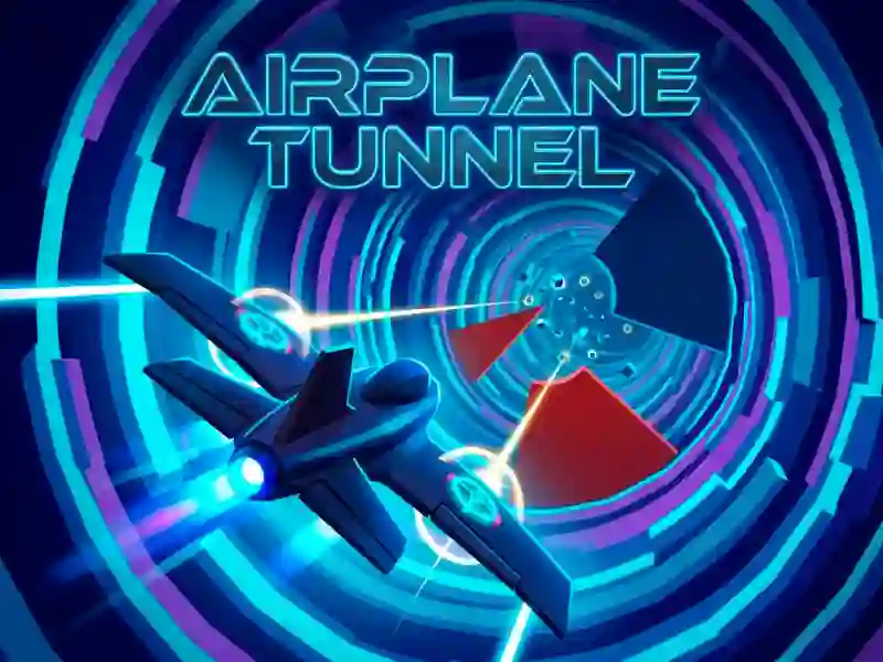 Leikur Airplane Tunnel á netinu