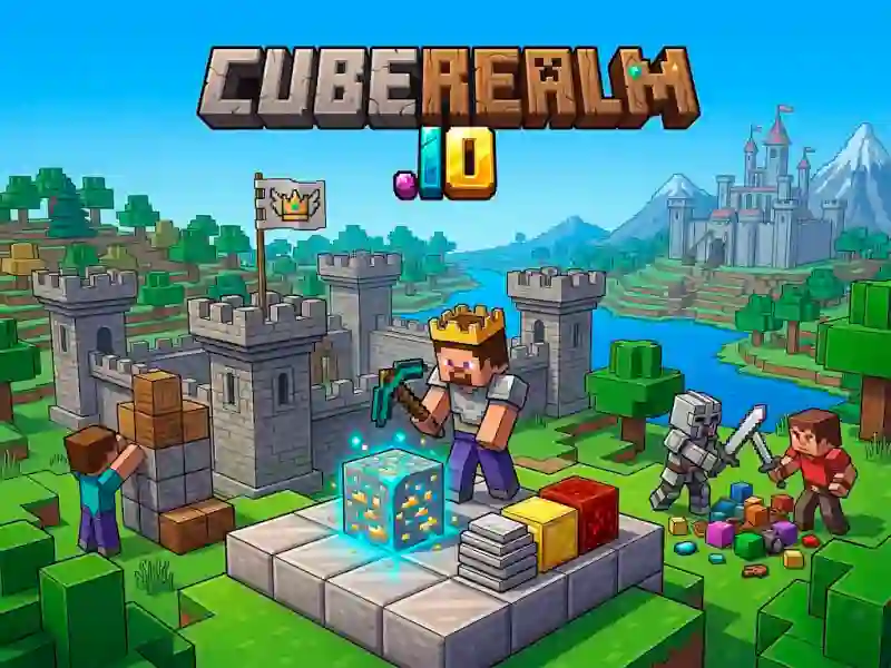 Leikur CubeRealm.io á netinu