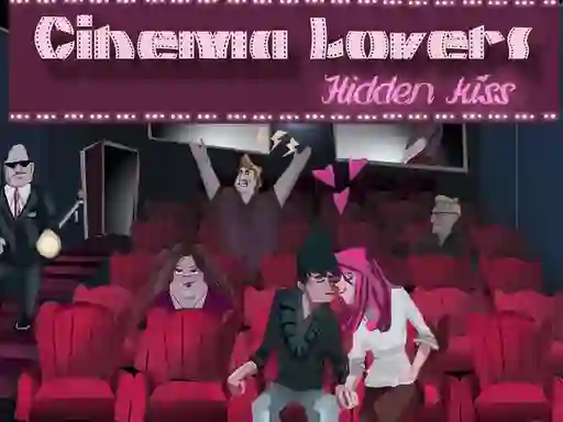 Leikur Cinema Lovers : Hidden kiss á netinu