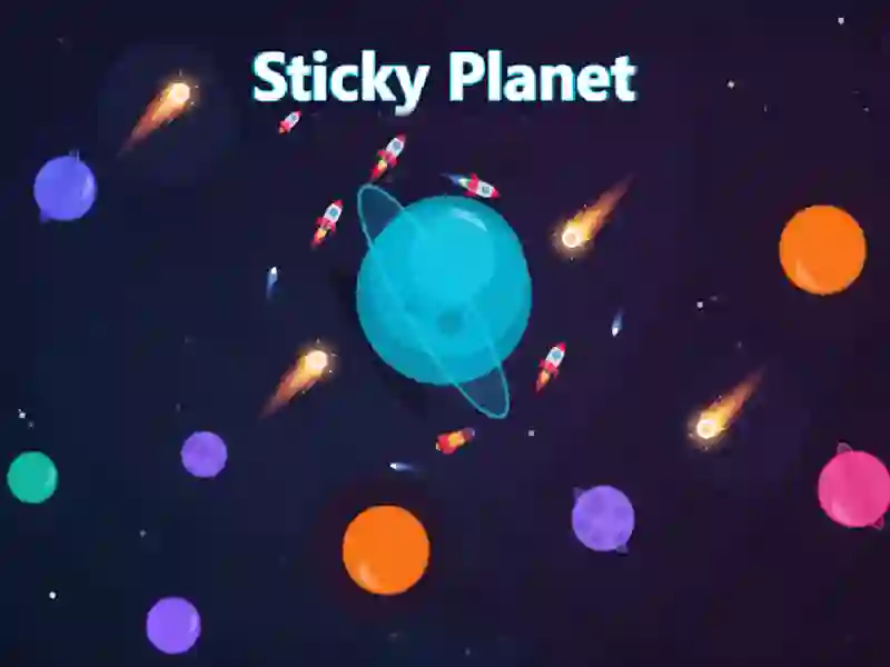 Leikur Sticky Planet á netinu