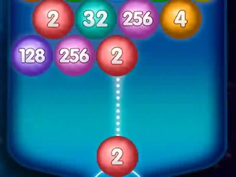 Leikur Number Bubble Shooter á netinu