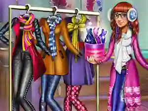 Leikur Tris Winter Fashion Dolly Dress Up á netinu