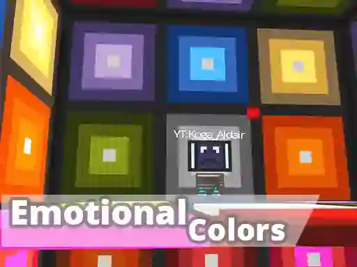 Leikur Kogama: Emotional Colors á netinu