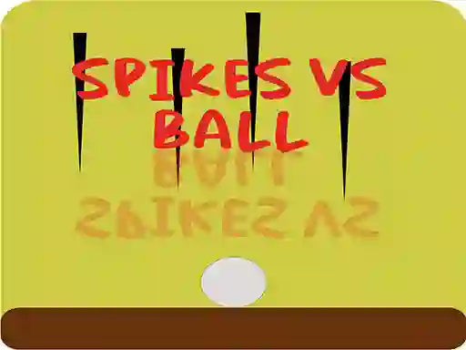 Leikur Ball vs spikes á netinu