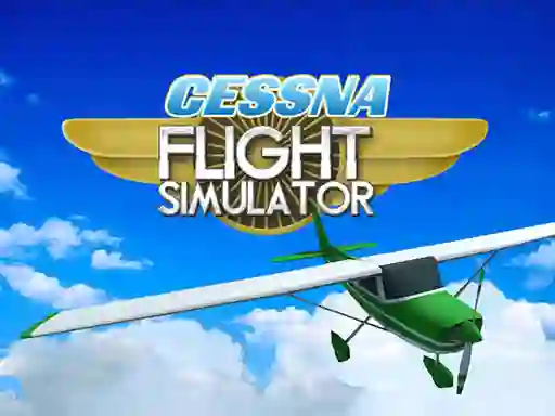 Leikur Cessna Flight Simulator á netinu