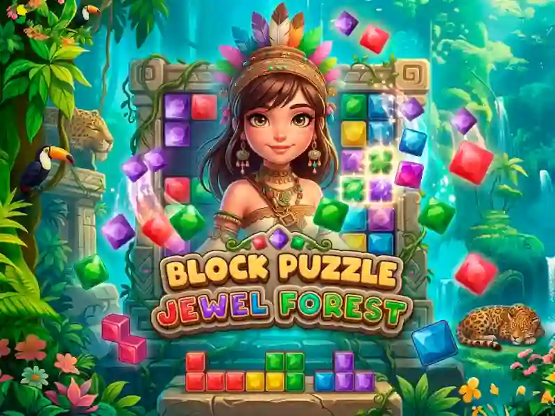 Leikur Block Puzzle Jewel Forest á netinu