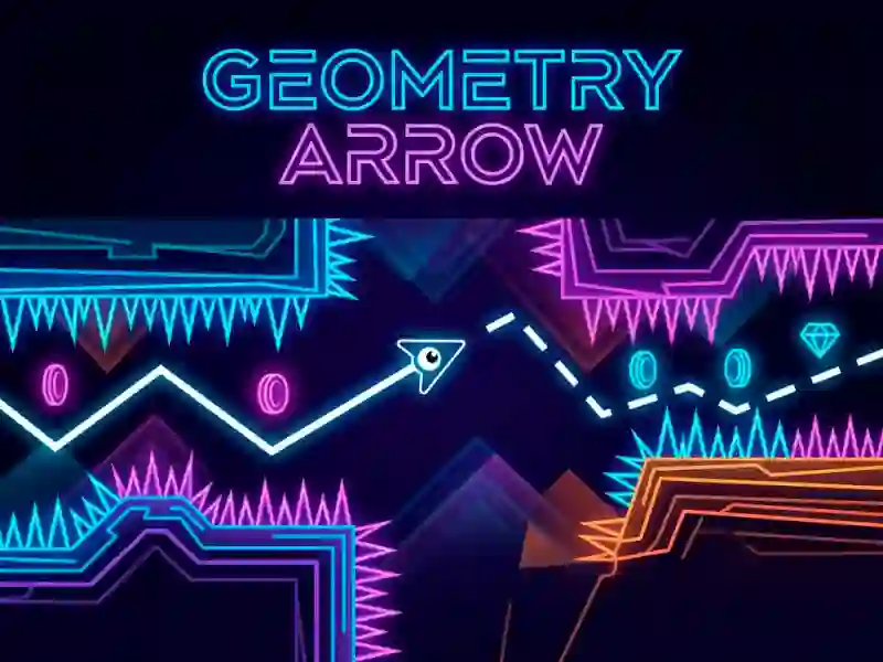 Leikur Geometry Arrow á netinu