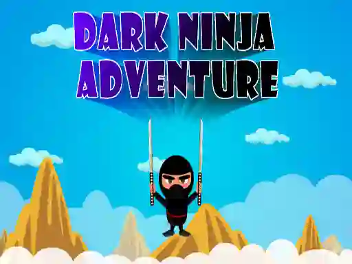 Leikur Dark Ninja Adventure á netinu
