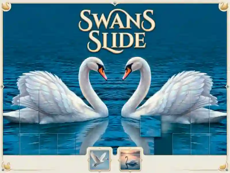 Leikur Swans Slide á netinu