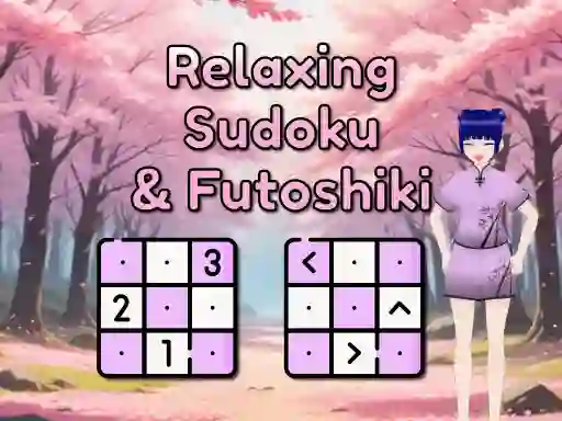 Leikur Relaxing Sudoku & Futushiki á netinu