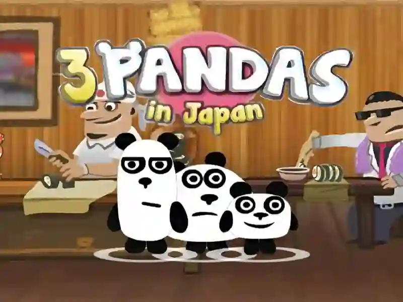 Leikur 3 Pandas In Japan HTML5 á netinu