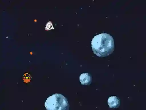 Leikur Retro Space Blaster á netinu