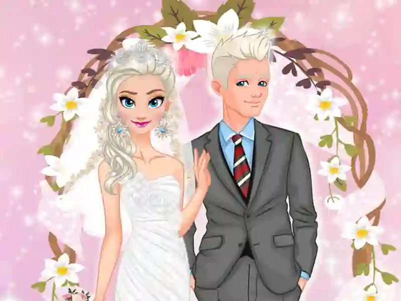 Leikur Ice Princess Wedding á netinu