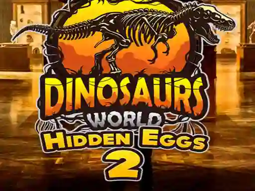 Leikur Dinosaurs World Hidden Eggs 2 á netinu