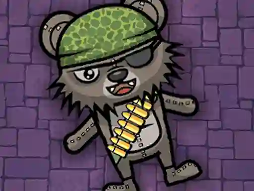 Leikur Zombies Bears Shooting á netinu