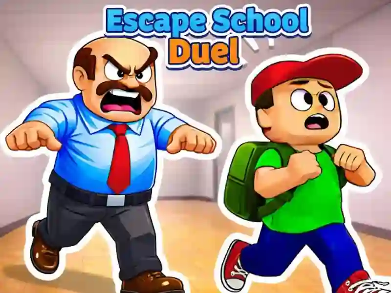 Leikur Escape School Duel á netinu