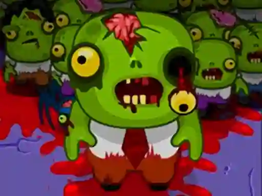 Leikur Crossy Road Zombies á netinu