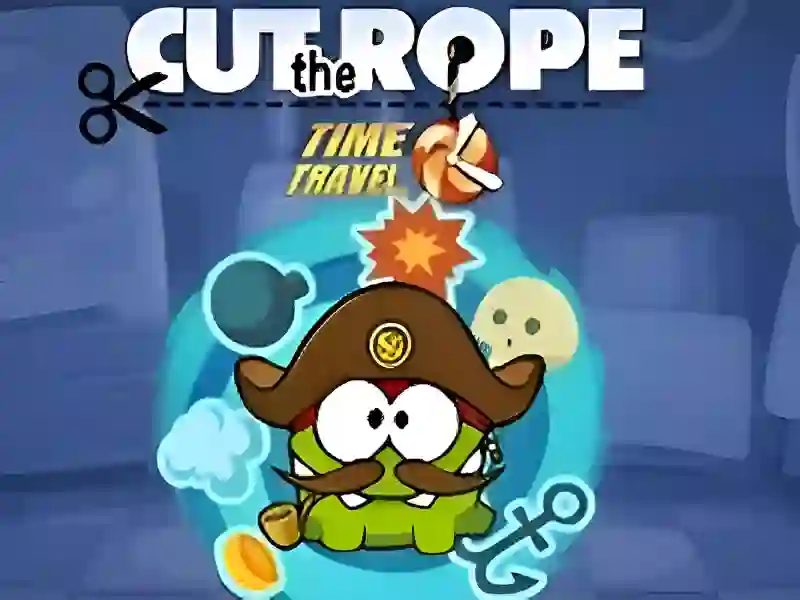 Leikur Cut the rope time travel á netinu