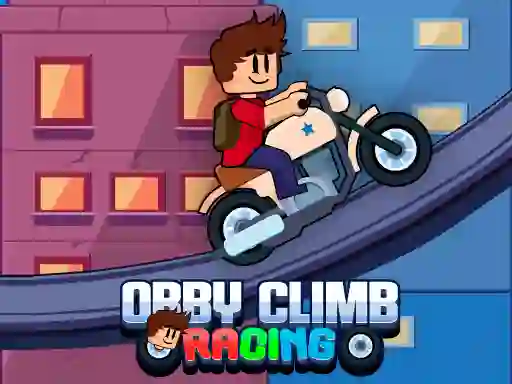 Leikur Obby Climb Racing á netinu