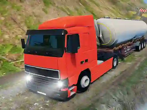 Leikur Oil Tanker Truck Transport á netinu