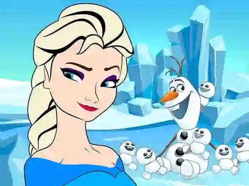 Leikur Princess Elsa Hidden Hearts á netinu