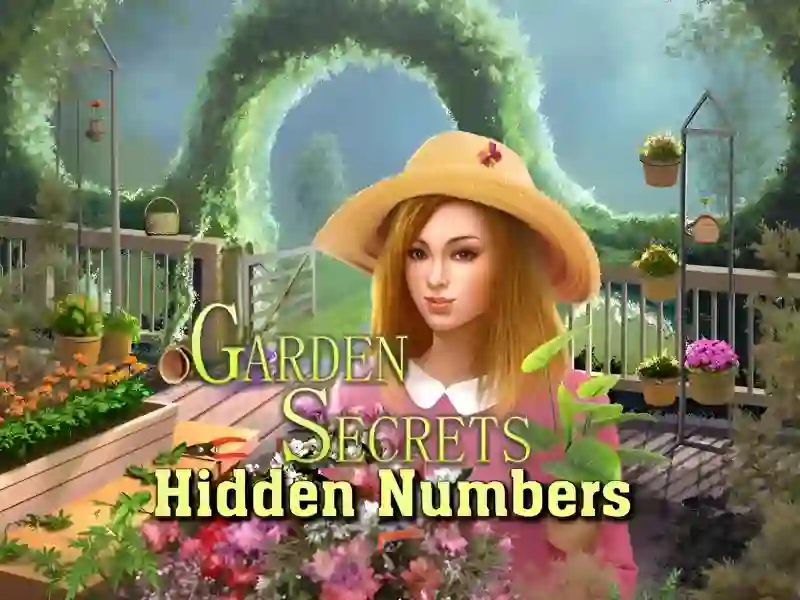 Leikur Garden Secrets Hidden Numbers á netinu