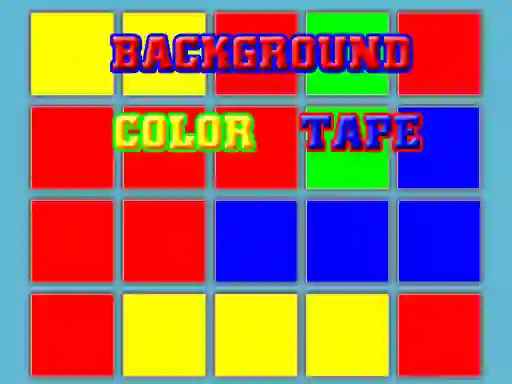 Leikur Background Color Tape á netinu