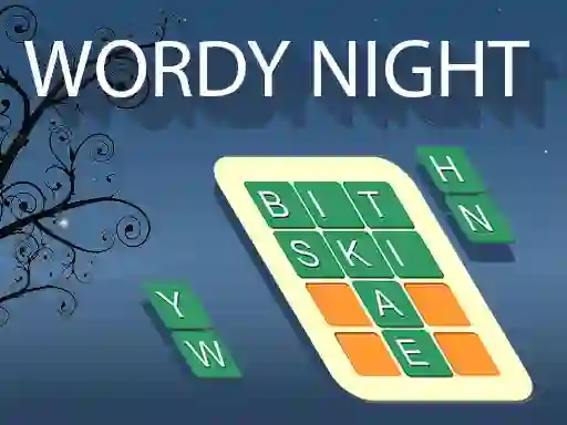 Leikur Wordy Night á netinu
