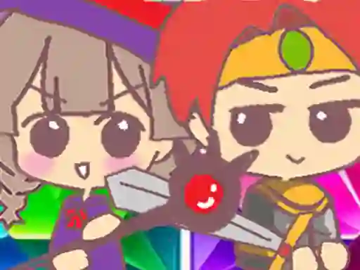 Leikur 3 match puzzle battle á netinu