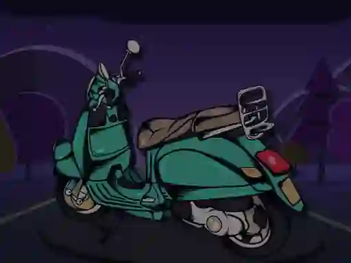 Leikur Classic Scooter Memory á netinu