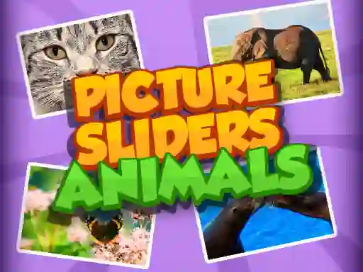 Leikur Picture Slider Animals á netinu