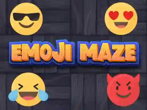 Leikur Emoji Maze á netinu