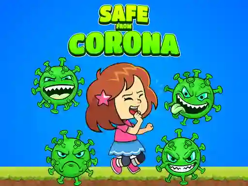 Leikur Safe From Corona á netinu