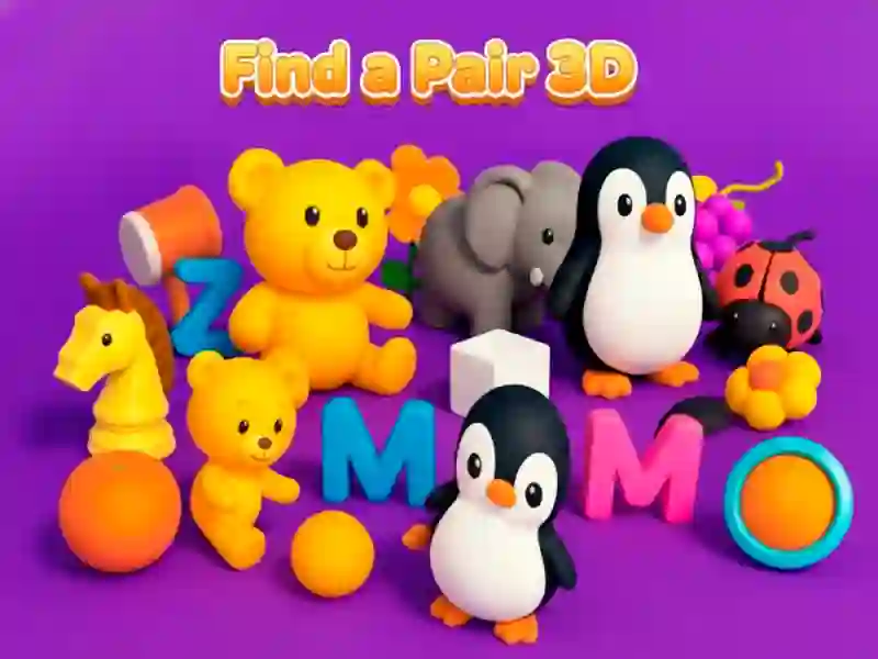 Leikur Find a Pair 3D á netinu