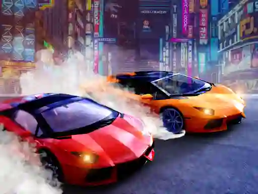 Leikur Two Lambo Rivals: Drift á netinu