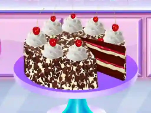 Leikur Real Black Forest Cake Cooking á netinu