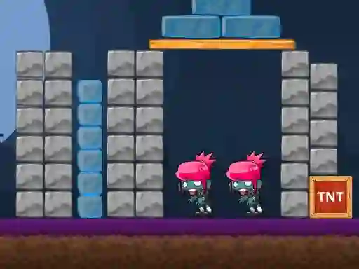 Leikur Angry Skulls á netinu