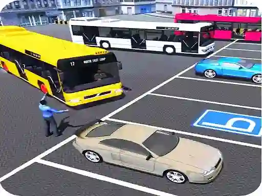 Leikur City Bus Parking á netinu