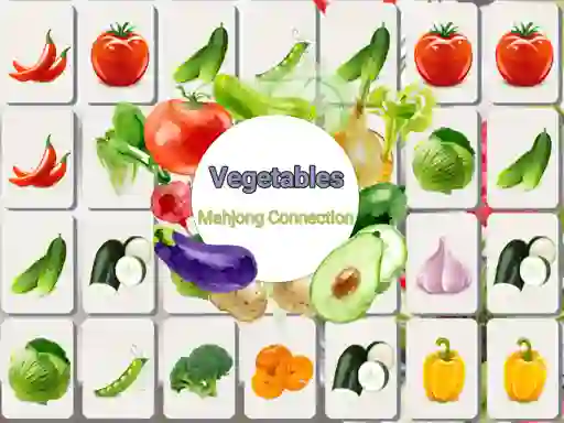 Leikur Vegetables Mahjong Connection á netinu