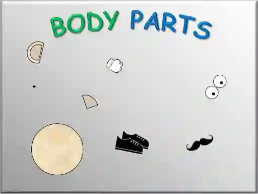 Leikur Body parts á netinu