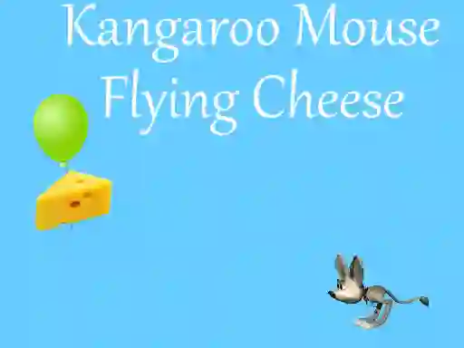 Leikur Kangaroo Mouse Flying Cheese á netinu