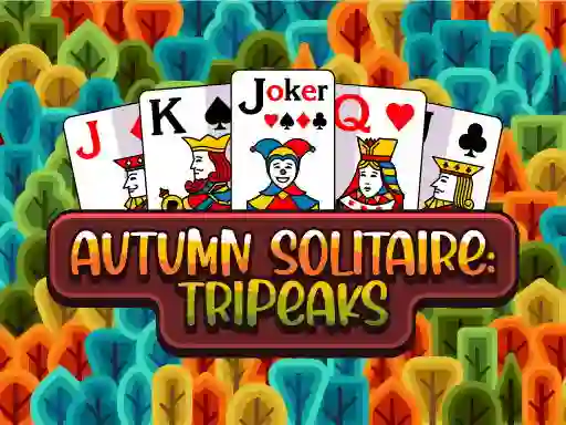 Leikur Autumn Solitaire Tripeaks á netinu