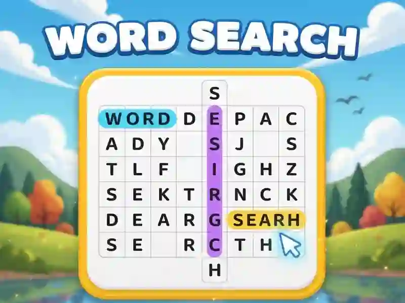 Leikur Word Search á netinu