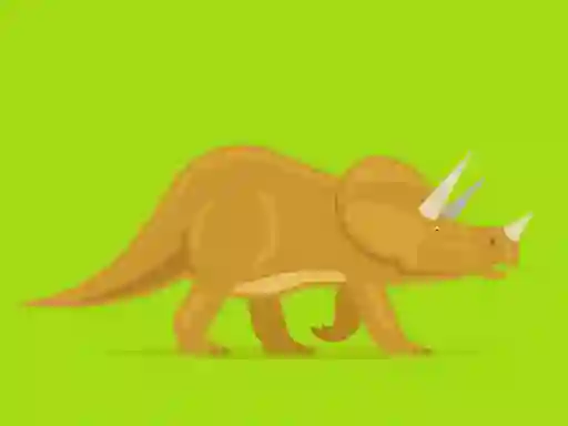 Leikur Cute Dinosaurs Coloring á netinu