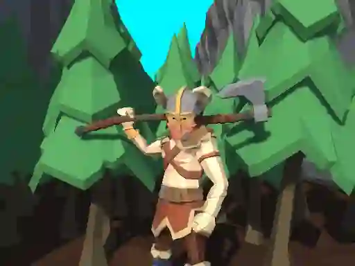Leikur Magic Wood Lumberjack á netinu