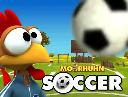 Leikur Moorhuhn Soccer á netinu